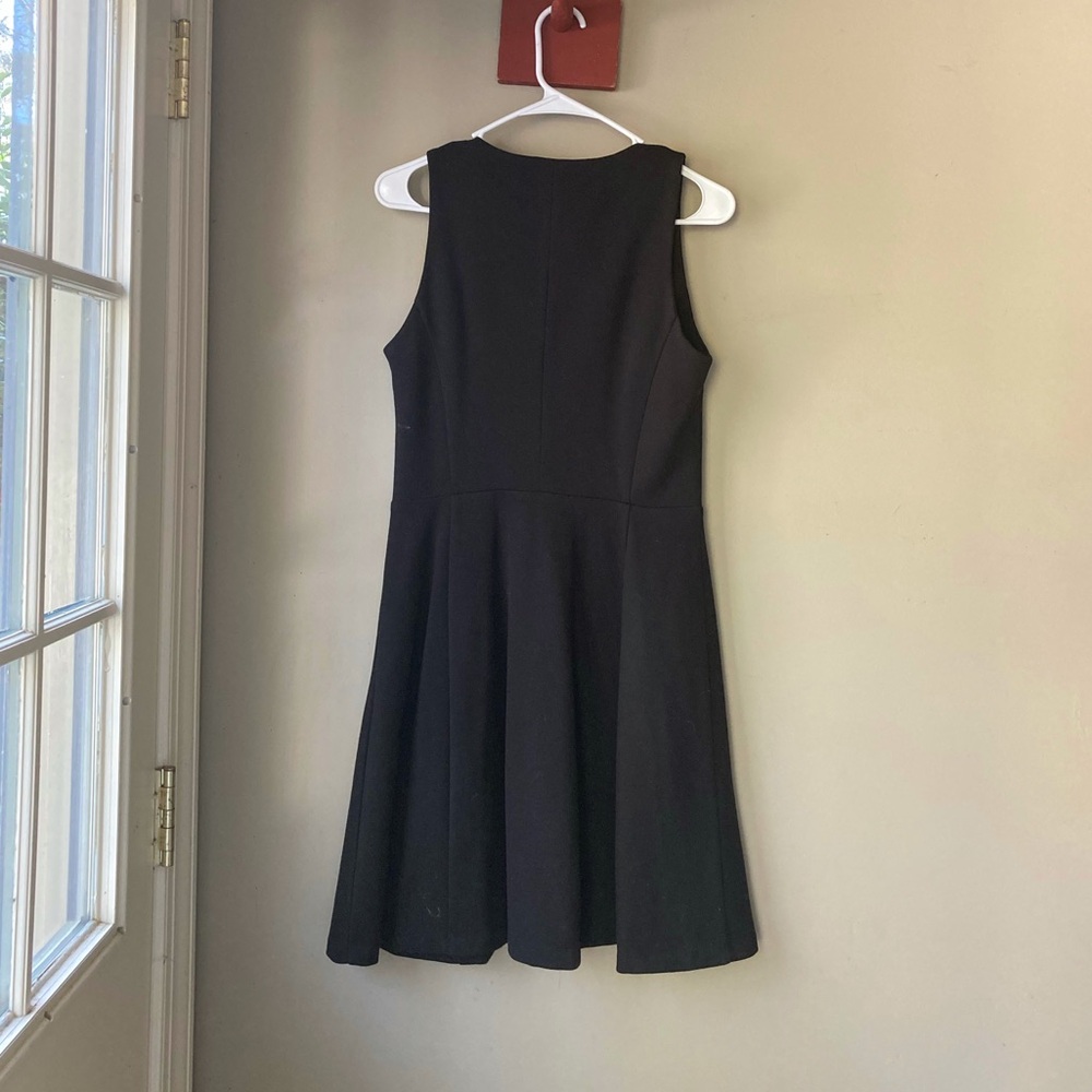 Michael Michael Kors Black Zip Up Black Dress 6 NWT - Picture 6 of 8